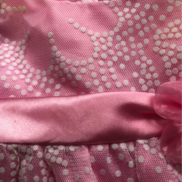 Pink Floral Baby Dress - Picture 4 of 9